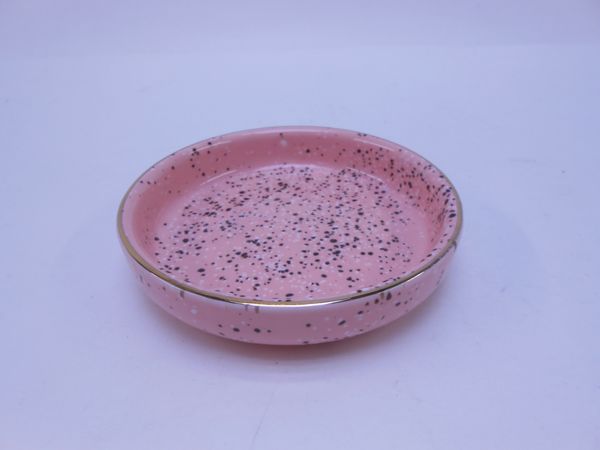 Фото: Тарелка Pink Stone 9,9*2,2см керамика 403-730