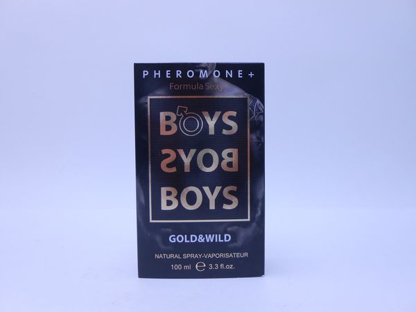 Фото: Парфюмерный лосьон с феромонами Formula Sexy Boys Gold&Wild муж.100мл