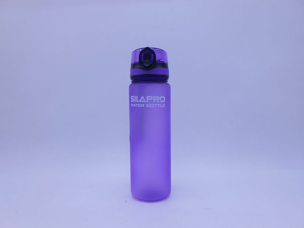 Фото: Бутылка спортивная для воды с поильником 600мл 23*6см РС,силикон 088-017