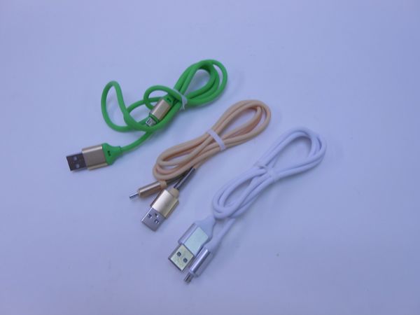 Фото: Кабель USB пвх цветной микс 1м micro USB