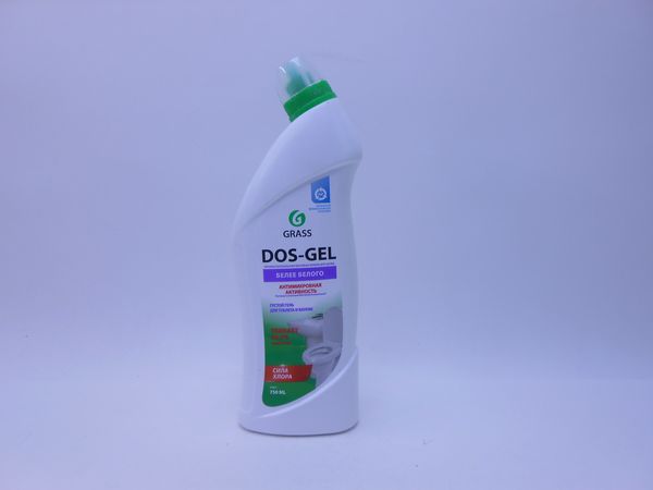 Фото: ЧС Grass Dos-Gel для ванны и туалета Белее Белого 750мл