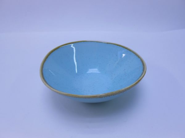 Фото: Салатник Tiffany Blue 13,5*13,5*5см керамика 404-644