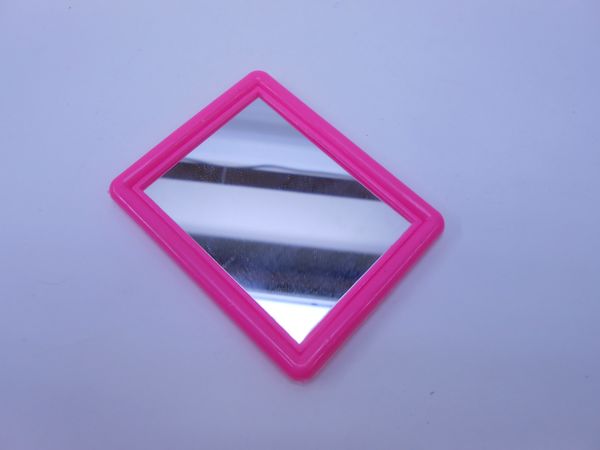 Фото: Зеркало косметическое карманное Эллада прямоугольник 7,5*6см микс 422-164