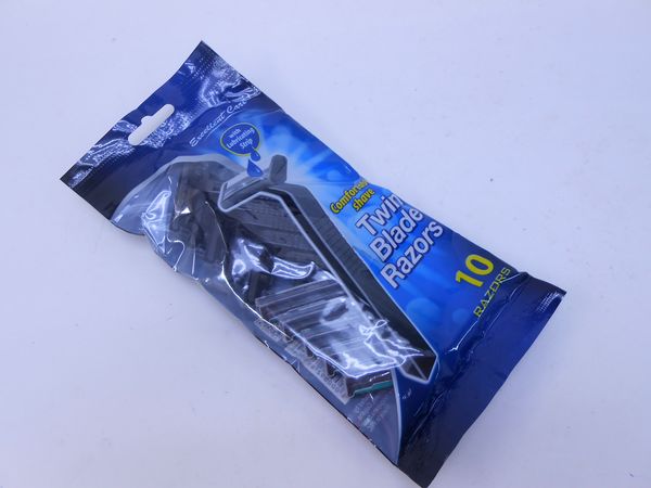 Фото: Станки для бритья SHV03 TWIN Blade Razors 10шт.синяя уп.